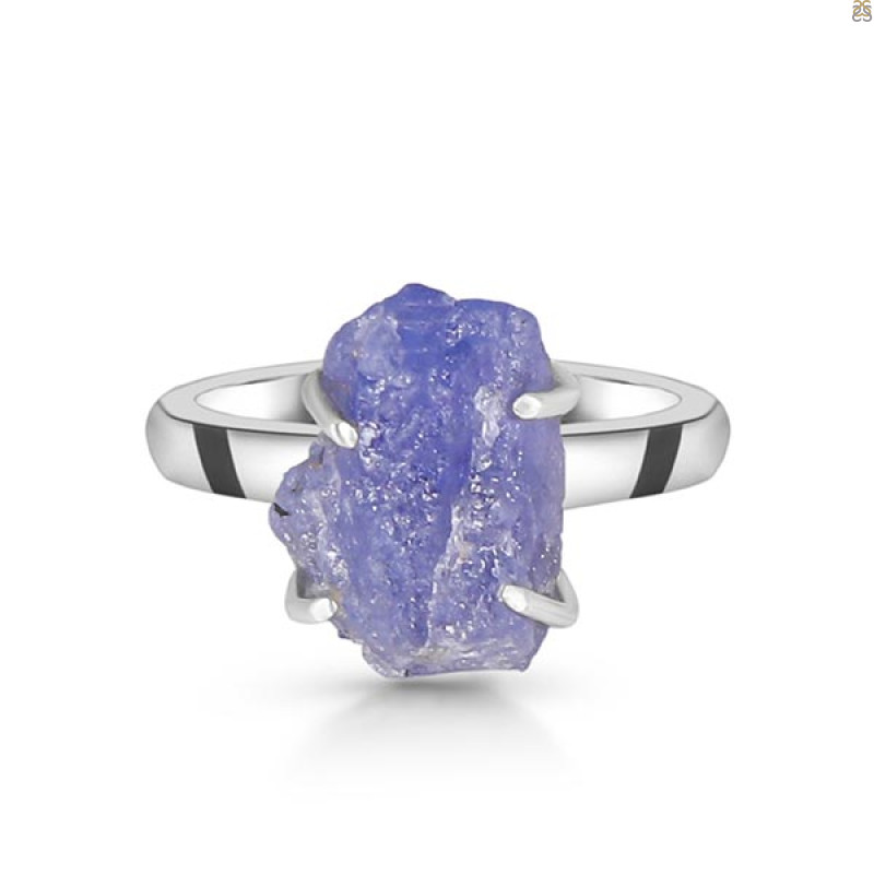 Tanzanite Rough Ring-R-Size-9 TZN-2-128