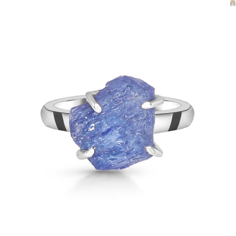 Tanzanite Rough Ring-R-Size-9 TZN-2-130