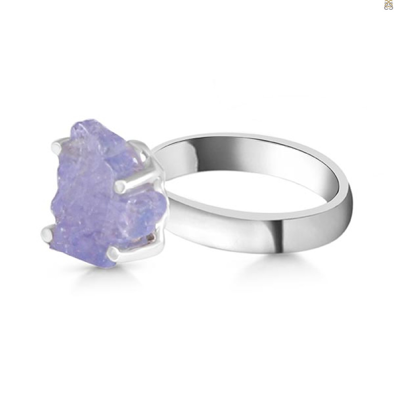Tanzanite Rough Ring-R-Size-5 TZN-2-131