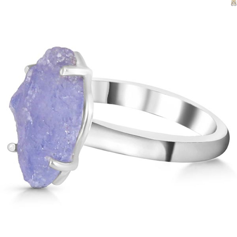 Tanzanite Rough Ring-R-Size-7 TZN-2-14