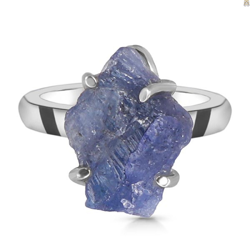 Tanzanite Rough Ring-R-Size-5 TZN-2-140