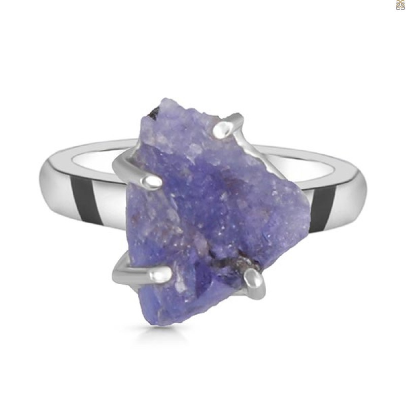 Tanzanite Rough Ring-R-Size-6 TZN-2-141