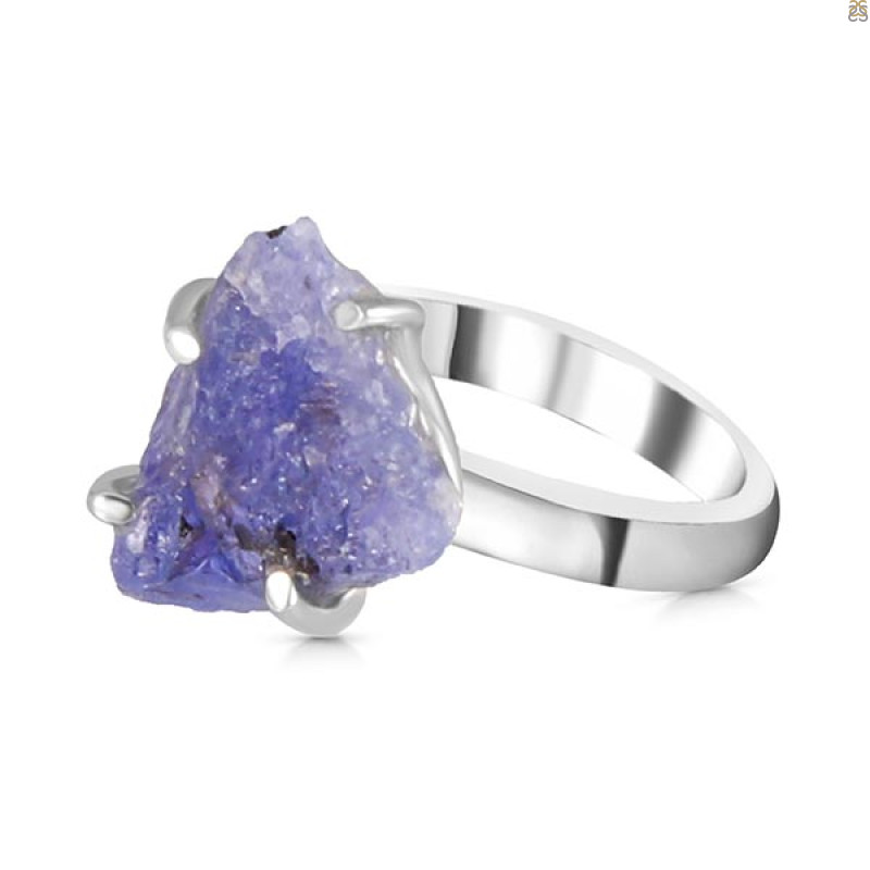 Tanzanite Rough Ring-R-Size-6 TZN-2-141