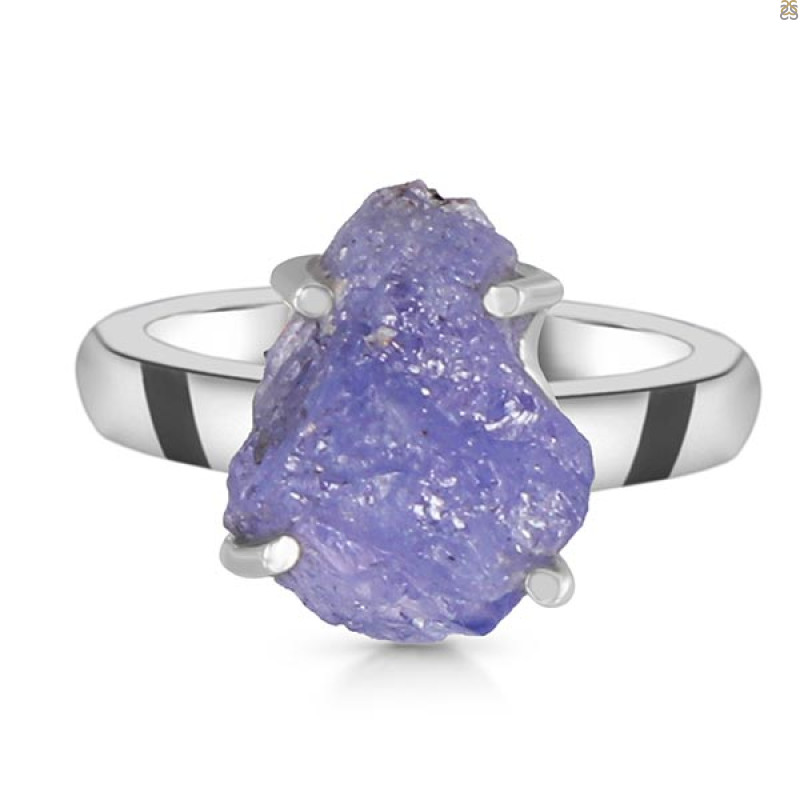Tanzanite Rough Ring-R-Size-5 TZN-2-144