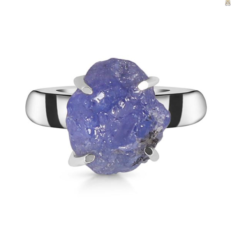 Tanzanite Rough Ring-R-Size-9 TZN-2-152