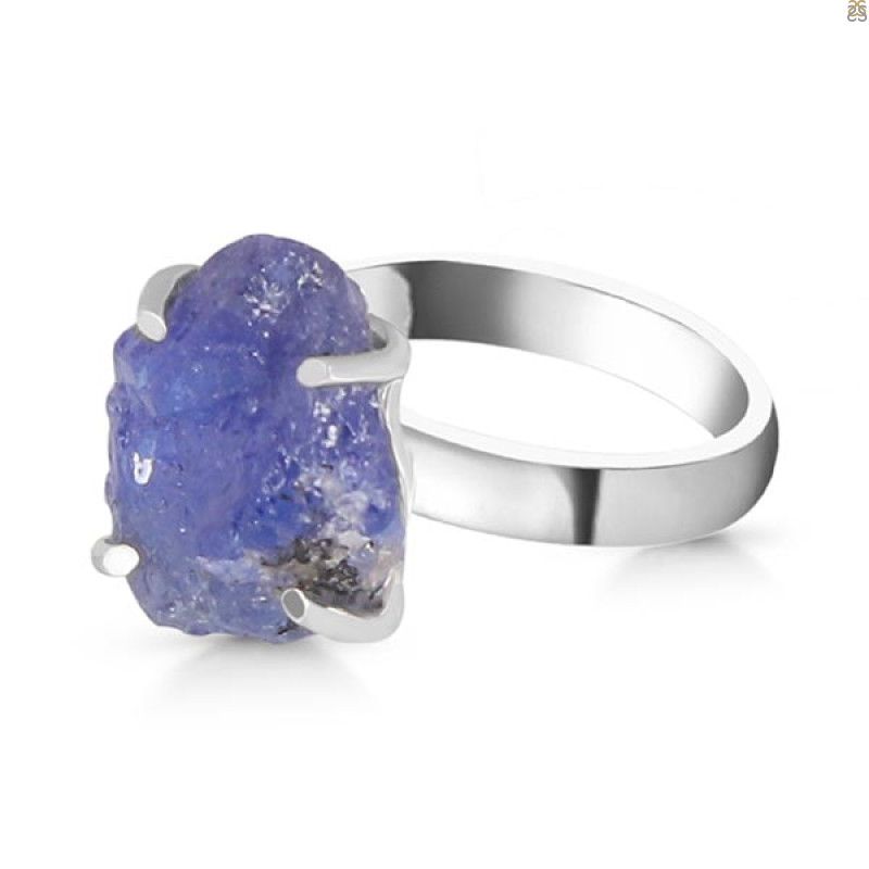 Tanzanite Rough Ring-R-Size-9 TZN-2-152