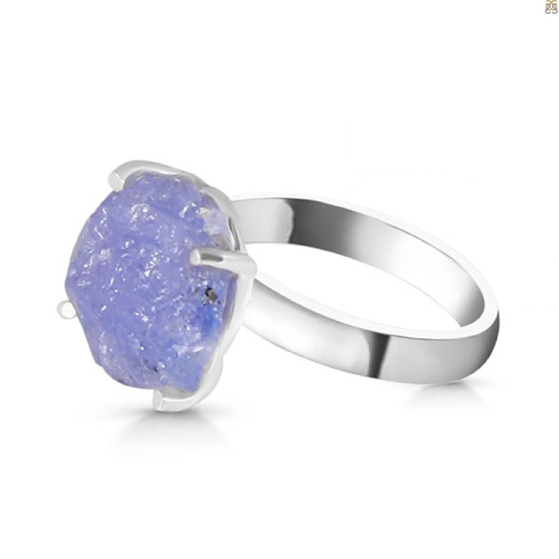 Tanzanite Rough Ring-R-Size-5 TZN-2-155