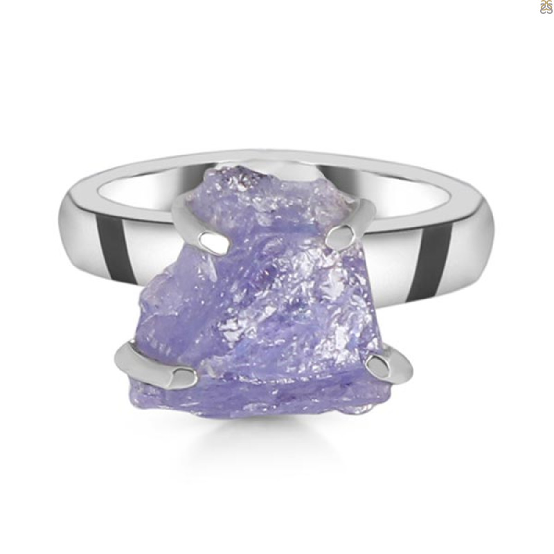 Tanzanite Rough Ring-R-Size-6 TZN-2-159
