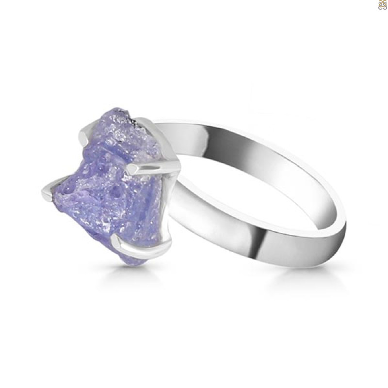 Tanzanite Rough Ring-R-Size-6 TZN-2-159