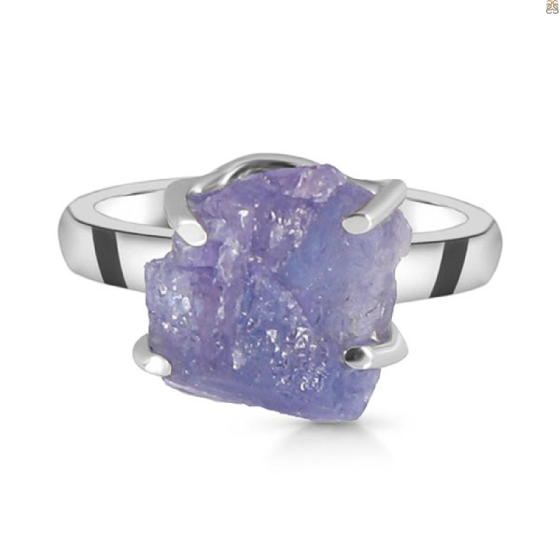 Tanzanite Rough Ring-R-Size-6 TZN-2-165