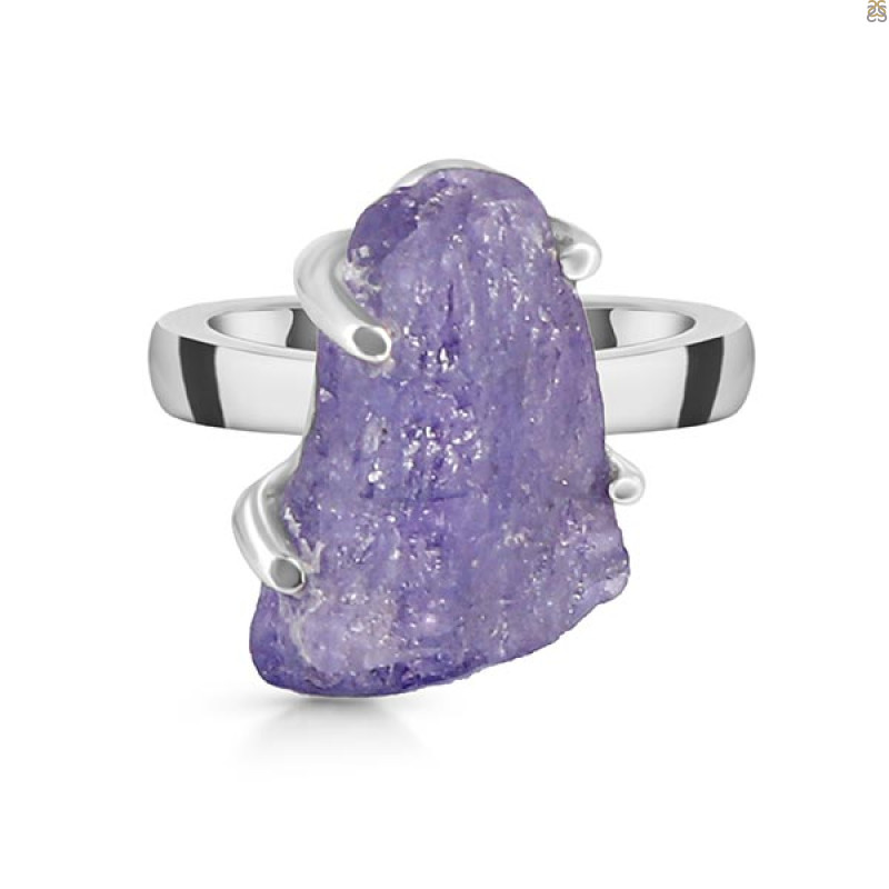 Tanzanite Rough Ring-R-Size-5 TZN-2-17