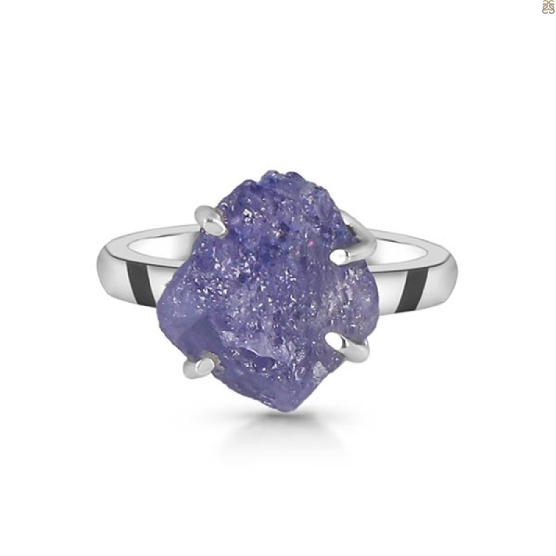 Tanzanite Rough Ring-R-Size-8 TZN-2-175