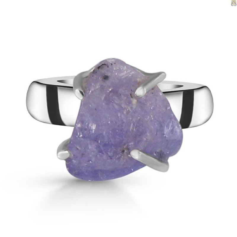 Tanzanite Rough Ring-R-Size-6 TZN-2-181