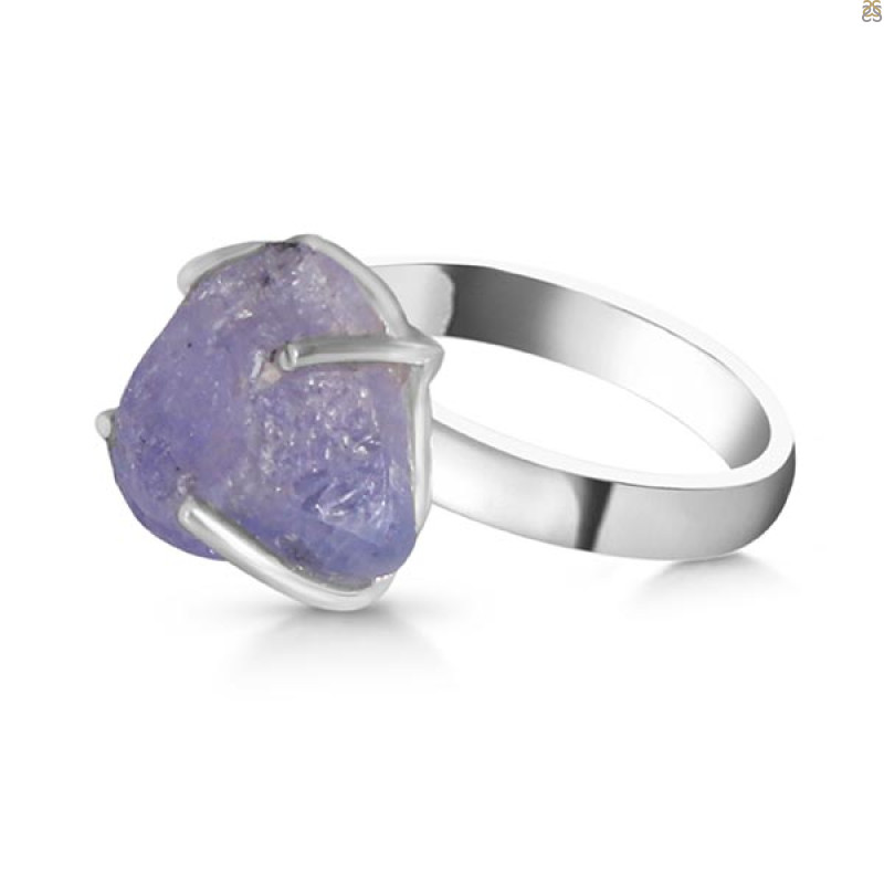 Tanzanite Rough Ring-R-Size-6 TZN-2-181