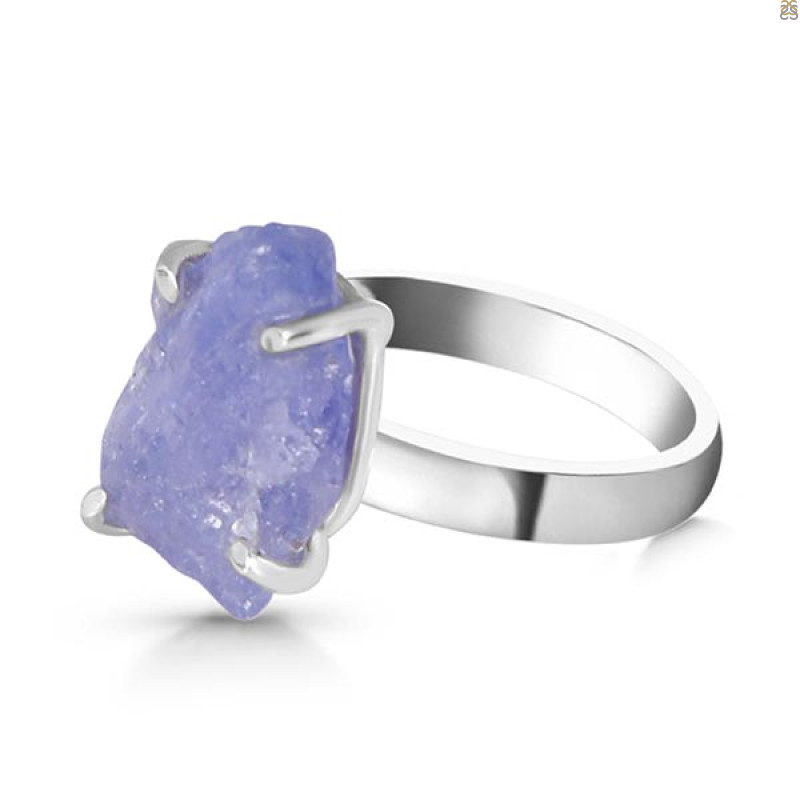 Tanzanite Rough Ring-R-Size-9 TZN-2-184