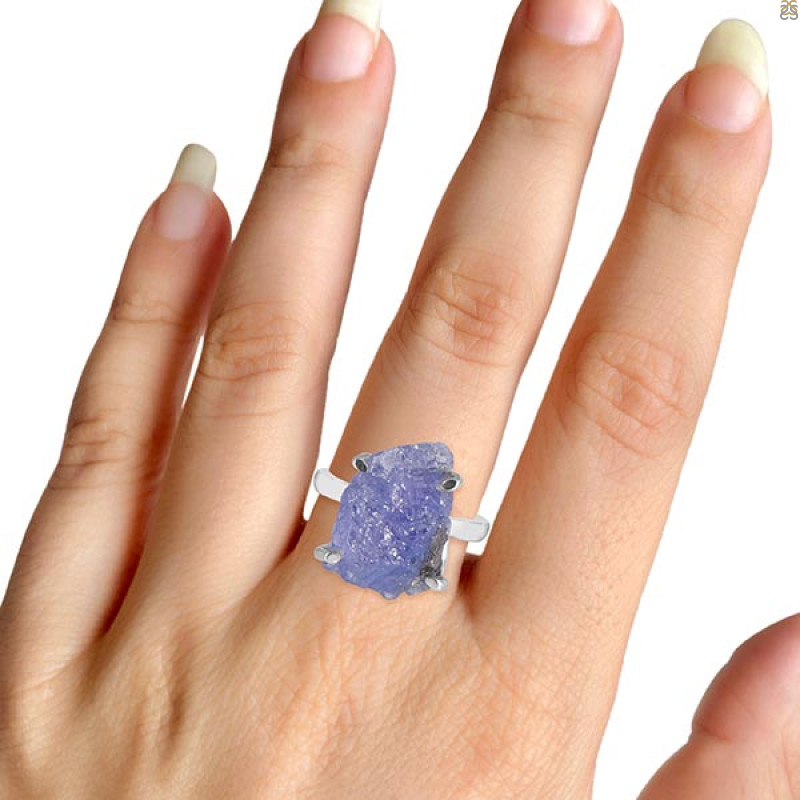 Tanzanite Rough Ring-R-Size-5 TZN-2-186