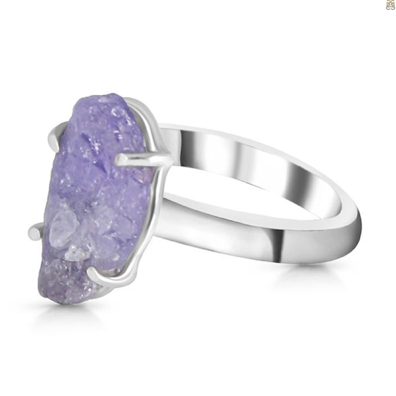 Tanzanite Rough Ring-R-Size-8 TZN-2-19