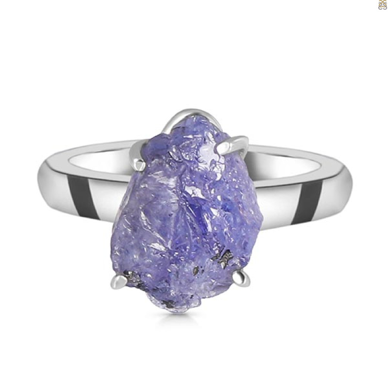 Tanzanite Rough Ring-R-Size-10 TZN-2-193