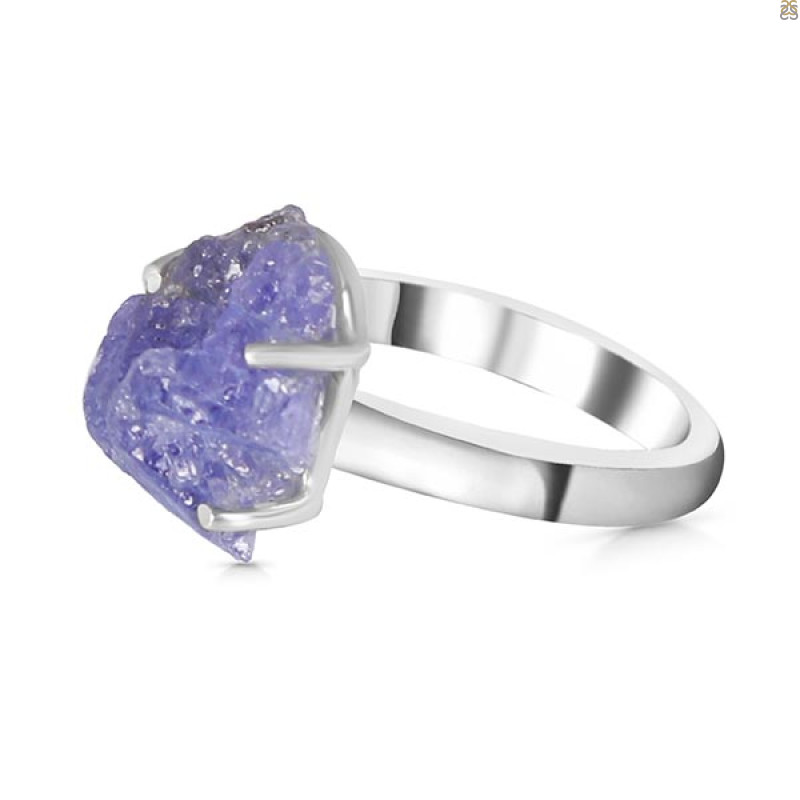 Tanzanite Rough Ring-R-Size-5 TZN-2-198