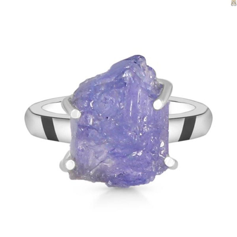 Tanzanite Rough Ring-R-Size-5 TZN-2-2