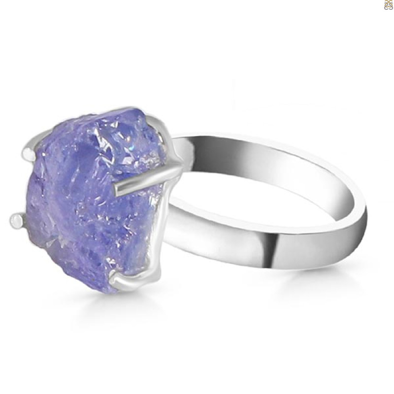 Tanzanite Rough Ring-R-Size-5 TZN-2-2