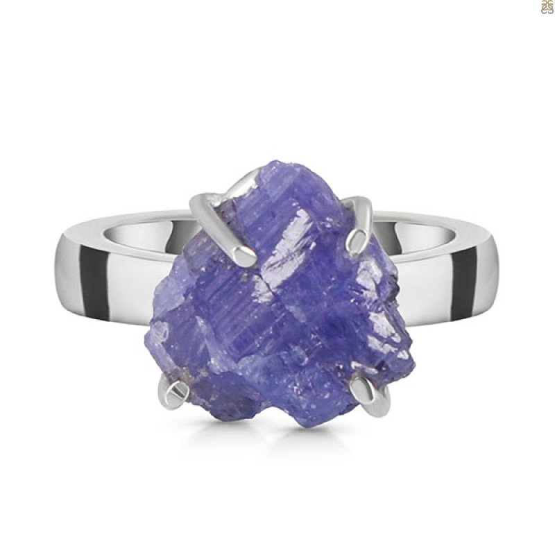 Tanzanite Rough Ring-R-Size-9 TZN-2-21