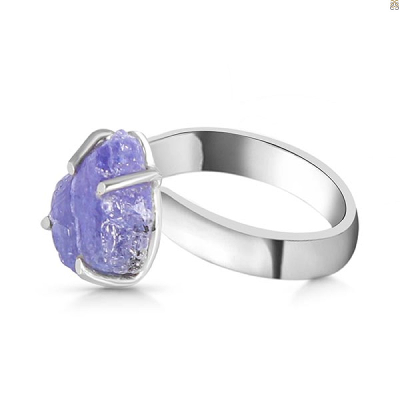 Tanzanite Rough Ring-R-Size-9 TZN-2-21