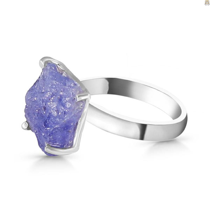 Tanzanite Rough Ring-R-Size-6 TZN-2-22