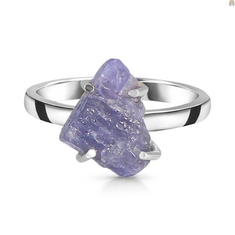Tanzanite Rough Ring-R-Size-10 TZN-2-23