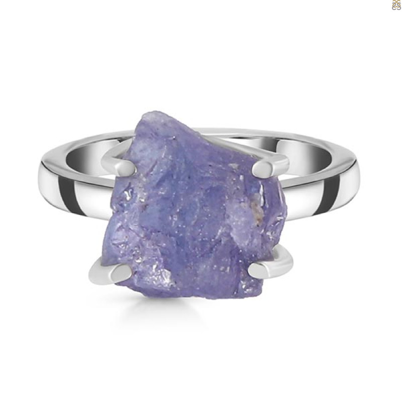 Tanzanite Rough Ring-R-Size-6 TZN-2-27