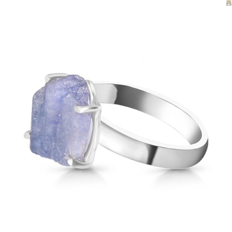 Tanzanite Rough Ring-R-Size-10 TZN-2-30