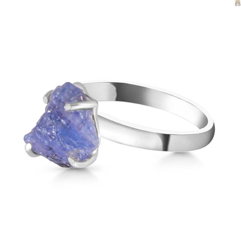 Tanzanite Rough Ring-R-Size-10 TZN-2-34