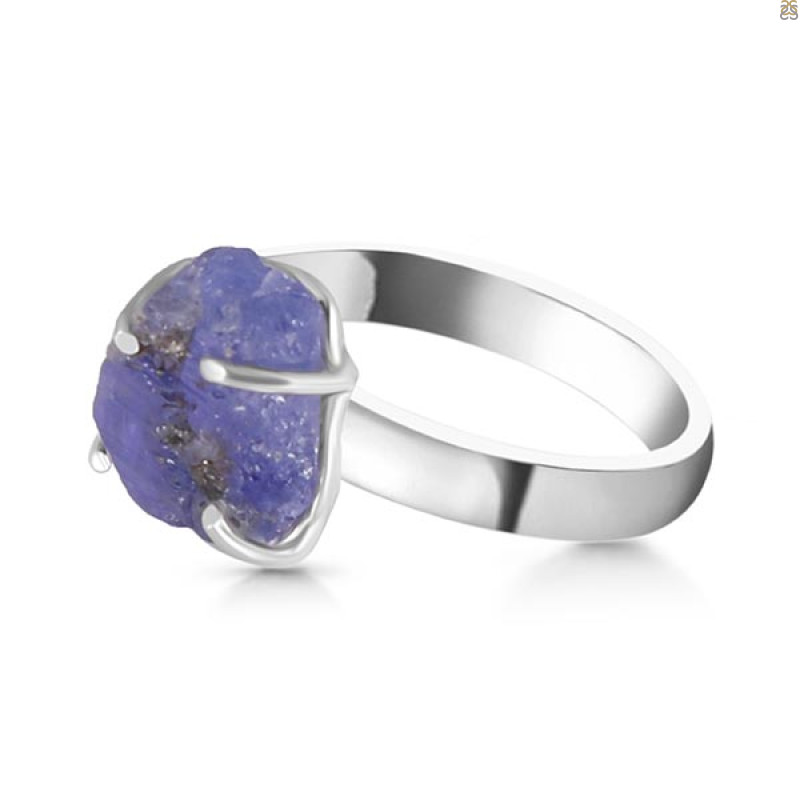 Tanzanite Rough Ring-R-Size-10 TZN-2-36
