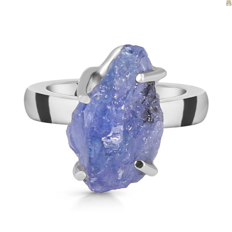 Tanzanite Rough Ring-R-Size-5 TZN-2-39
