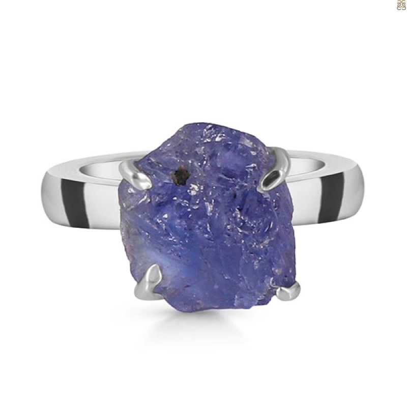 Tanzanite Rough Ring-R-Size-7 TZN-2-44