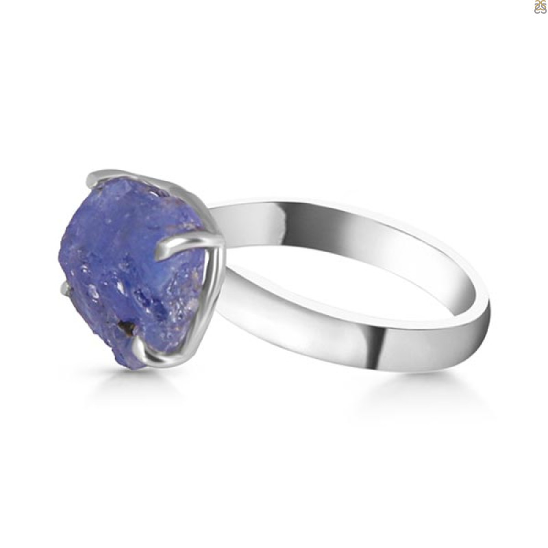 Tanzanite Rough Ring-R-Size-7 TZN-2-44