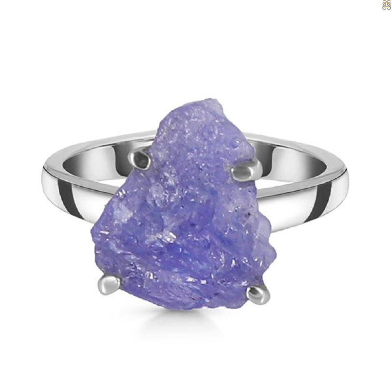Tanzanite Rough Ring-R-Size-5 TZN-2-45