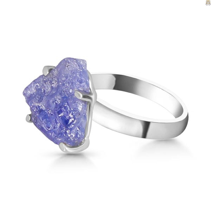 Tanzanite Rough Ring-R-Size-5 TZN-2-45