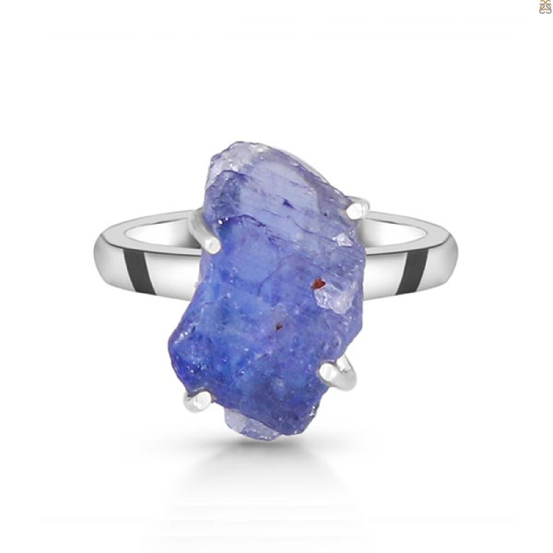 Tanzanite Rough Ring-R-Size-9 TZN-2-46