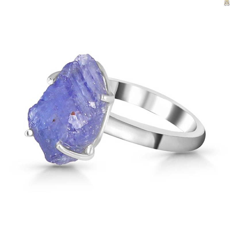 Tanzanite Rough Ring-R-Size-9 TZN-2-46