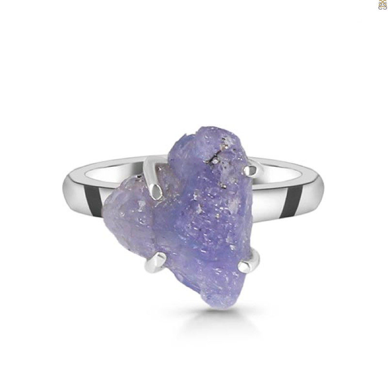 Tanzanite Rough Ring-R-Size-10 TZN-2-47