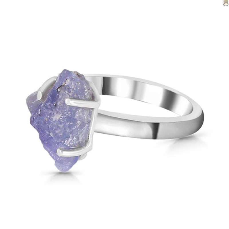 Tanzanite Rough Ring-R-Size-10 TZN-2-47