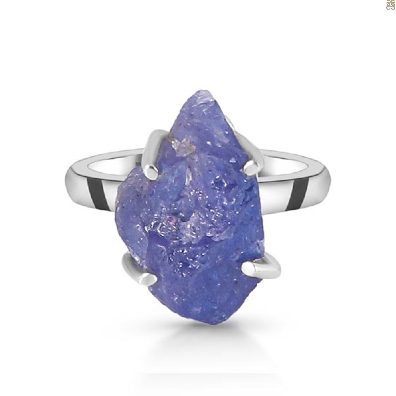 Tanzanite Rough Ring-R-Size-7 TZN-2-48