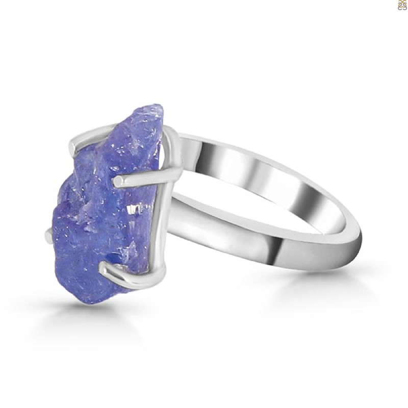 Tanzanite Rough Ring-R-Size-7 TZN-2-48