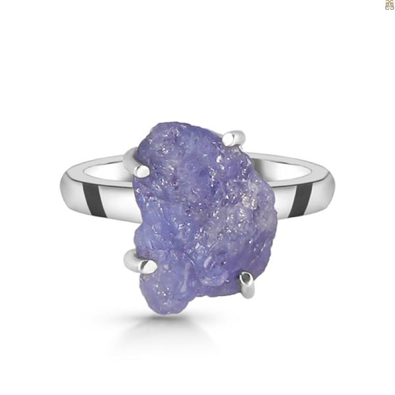 Tanzanite Rough Ring-R-Size-8 TZN-2-52