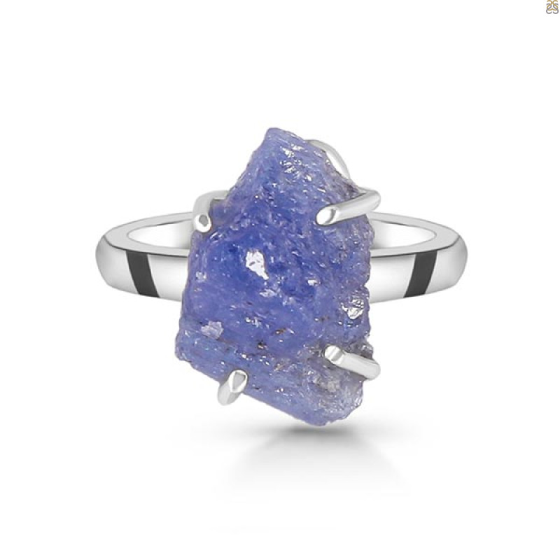 Tanzanite Rough Ring-R-Size-8 TZN-2-54