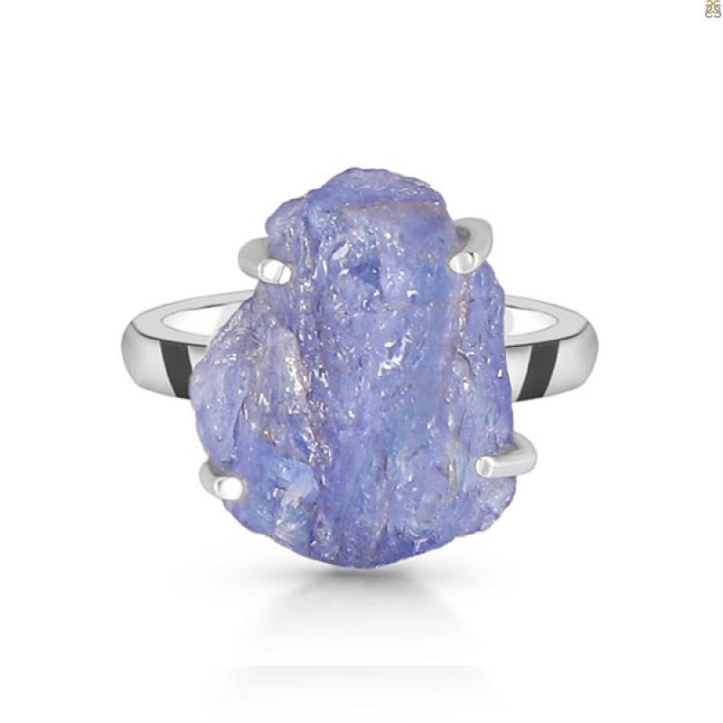 Tanzanite Rough Ring-R-Size-7 TZN-2-55