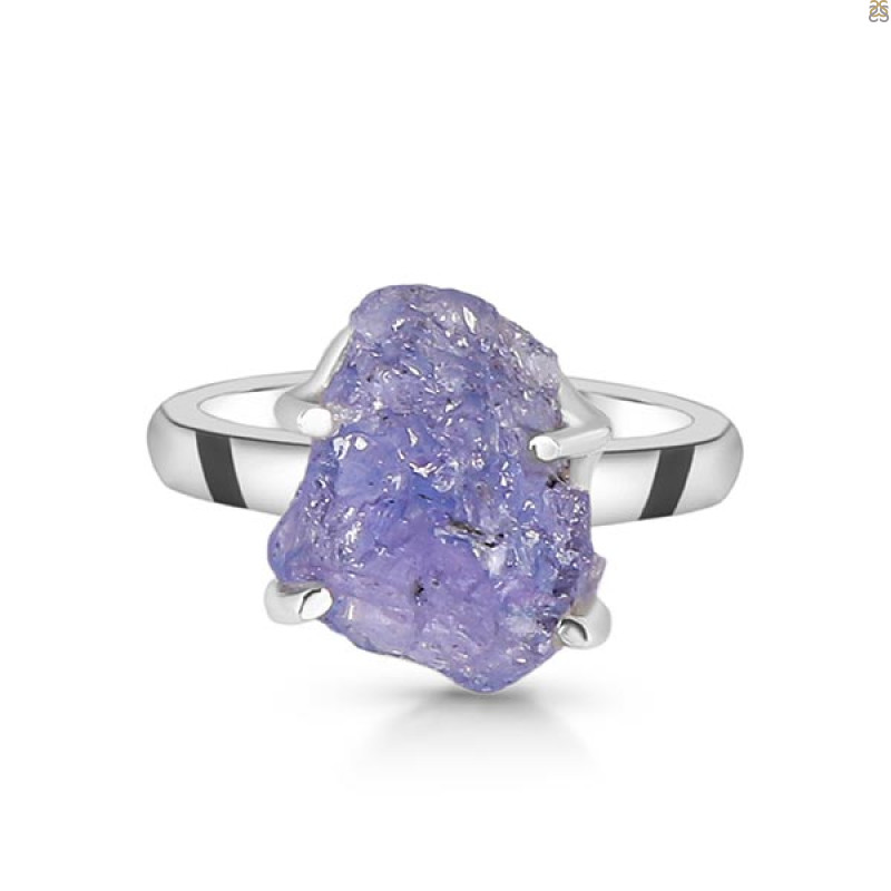 Tanzanite Rough Ring-R-Size-7 TZN-2-56