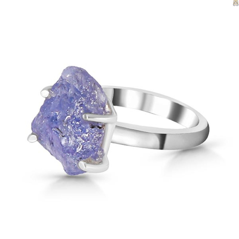 Tanzanite Rough Ring-R-Size-7 TZN-2-56