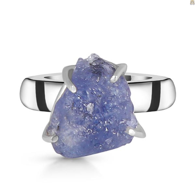 Tanzanite Rough Ring-R-Size-10 TZN-2-63